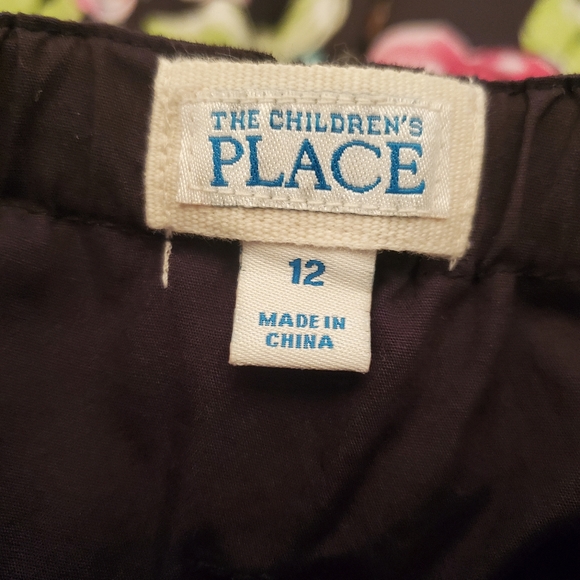 The Childrens Place Girls Size 12 Gorgeous Black Embellished Tulle Skirt - Picture 9 of 12